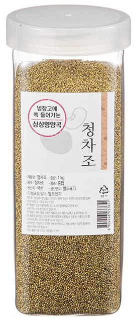 월드그린 싱싱영양통 청차좁쌀, 1kg, 1개