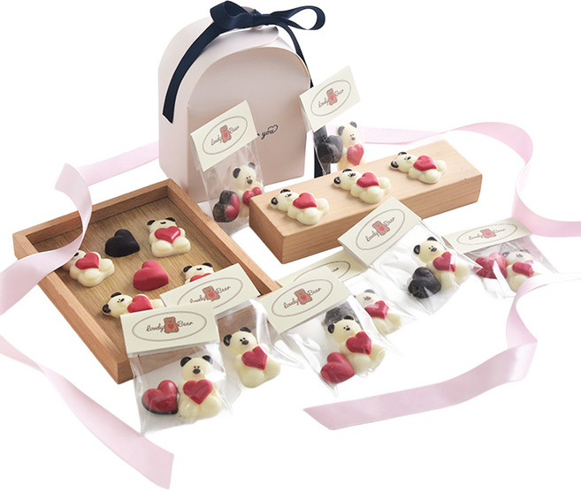 다유 두근두근베어 초콜릿 DIY 세트 A501, 1세트, 8종