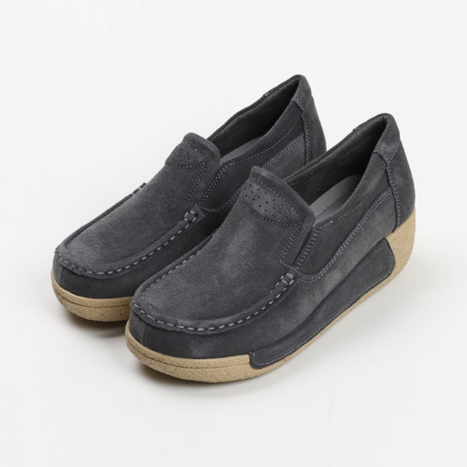 잭앤질 여성용 모카통굽 슬립온