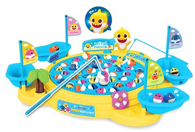 pinkfong 碰碰狐 Baby shark 釣魚玩具, 1組