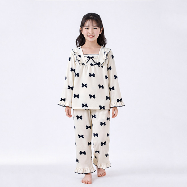 조이멀티 아동용 러블리뮤즈 홈 파자마 긴팔 상의 + 하의 세트