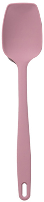 키친팩토리 파스텔 실리콘 사각요리스푼, 다크핑크, 1개