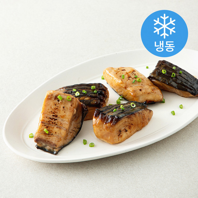 바른씨 더효탄 간장 절임 삼치구이 (냉동), 1개, 450g