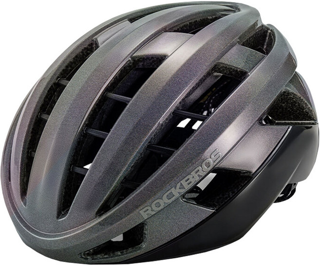 락브로스 에어로 자전거 헬멧 LK-11, 펄그레이, 1개