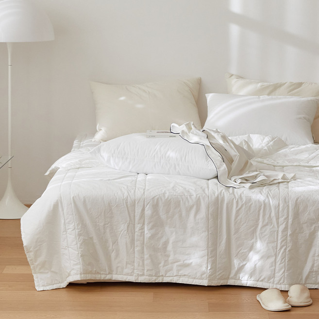 마틸라 도즈 60수 고밀도 순면 간절기 차렵이불 + 베개커버 세트