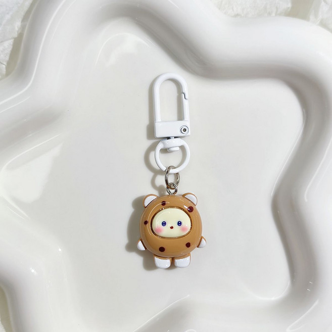 도림 핑거푸드 미니 자동차 키링, 1개, 쿠키