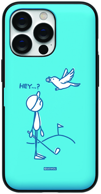 JUST4YOU 에스투비코퍼레이션 골프 스케치 자석카드 휴대폰 케이스