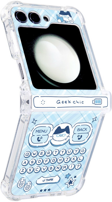 유스픽 힌지 커버 에어룸 젤하드 디자인 투명 휴대폰 케이스