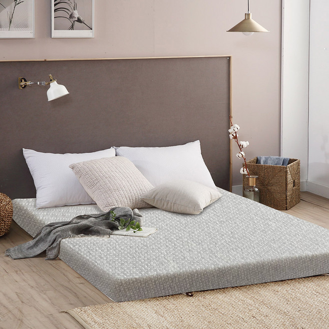 리브맘 메모리폼 달콤매트리스 토퍼, 그레이, 11cm