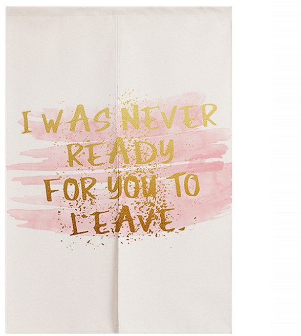 마켓에이 핑크컬러 파티션 도어커튼