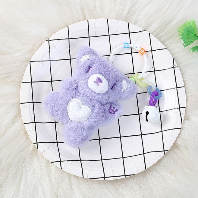 소리달 효란 곰돌이 가방키링