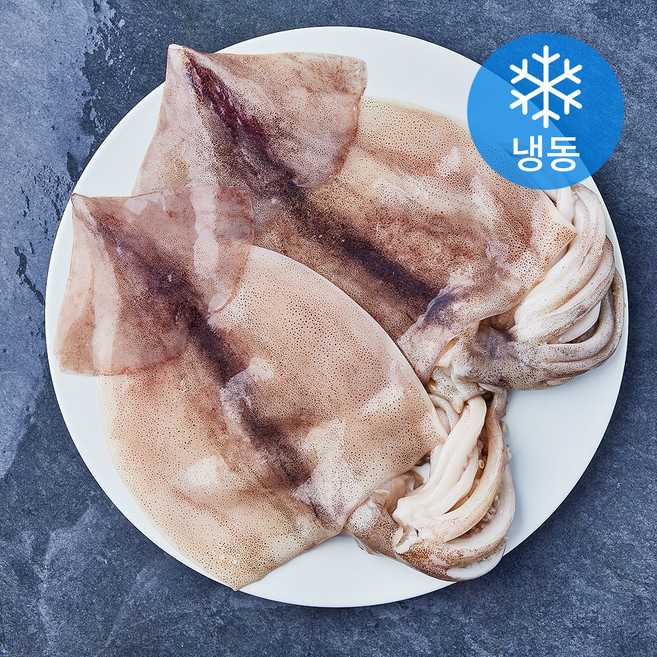 손질 김씨밥 오징어 대 (냉동), 1개, 400g