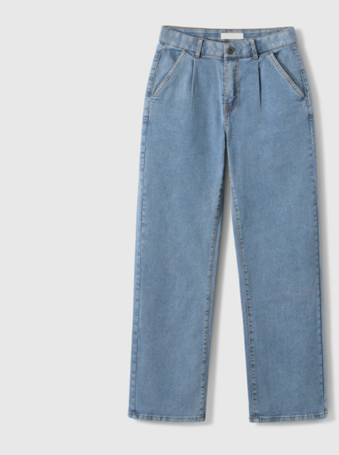 엠엔씨 남성용 핀턱 세미와이드 스판청바지 MDIP484BJ