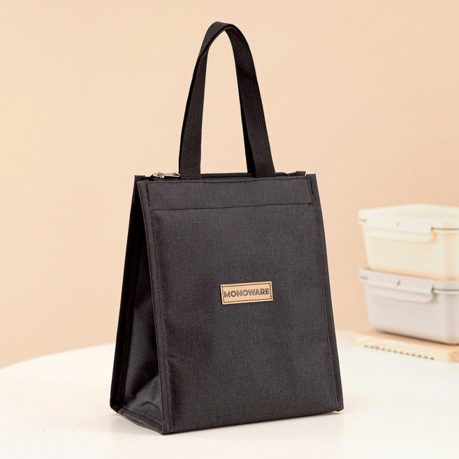 아띠홈 모노 보냉가방, 블랙, 1개