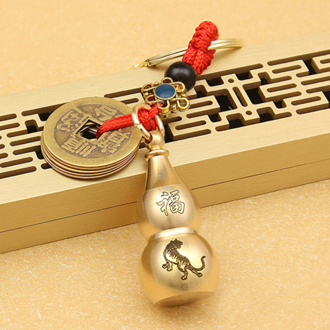 붓다베스트 소원성취 재물운 금전운 액운막이 12간지 엽전 키링