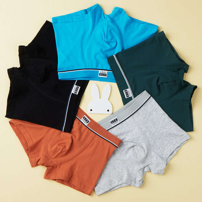 이티엑스저스트 남성용 사각 드로즈 5종 세트