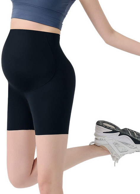 맘프라임 여성용 임부복 요가 필라테스 반바지 레깅스