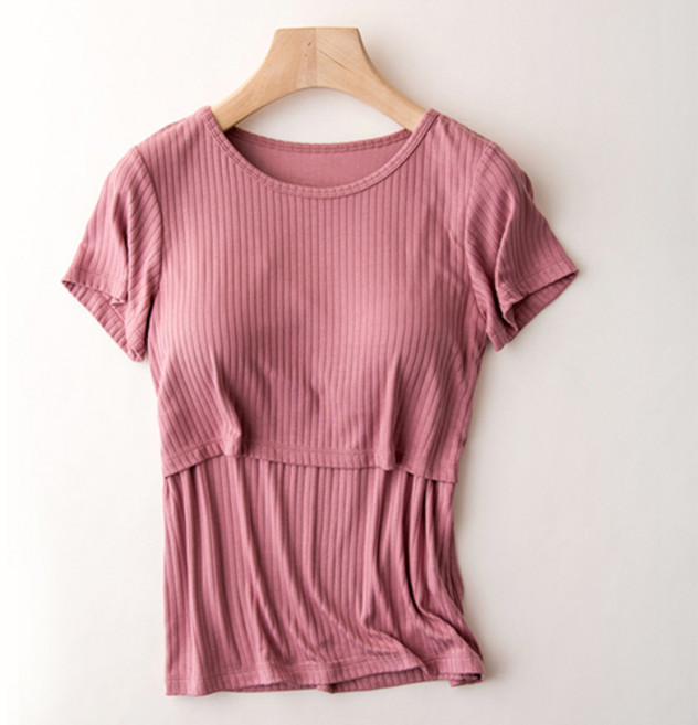 루나글램 수유 출산 임산부 반팔 티셔츠 PUC101