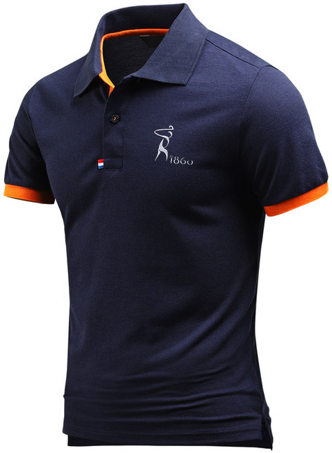 다꾸앙 남성용 구팔육공 PK 반팔 자수 카라 티셔츠 E04JKA_JC3853