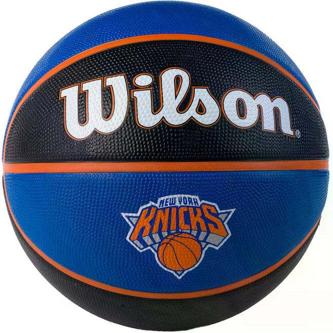 윌슨 NBA Team 뉴욕 닉스 농구공, 1개, WTB1300XBNYK