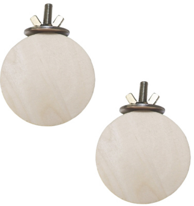 리프패럿 앵무새 원형 평상 04019, 혼합색상, 2개