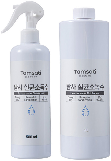 Tamsaa 清潔噴霧 500ml + 補充裝 1L, 1.5L, 1組