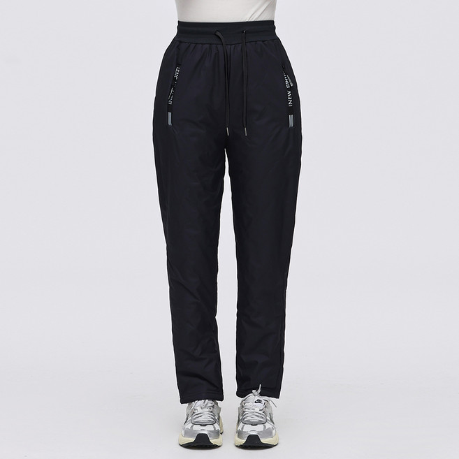 Elsso 女士刷毛內裡鋪棉防寒寬褲