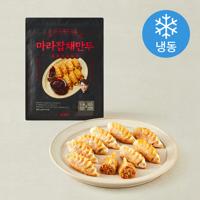풍미각 중식여신 박은영 셰프의 마라잡채만두 (냉동), 490g, 1개