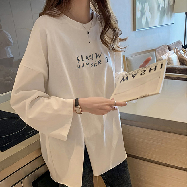 Goodif 女款 Lady 寬鬆時尚長袖T恤