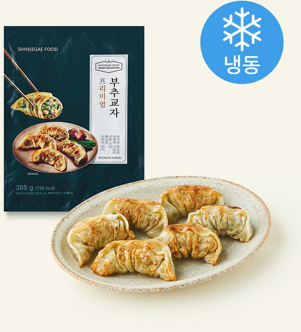 신세계푸드 마스터컬렉션 고기 부추교자 (냉동), 385g, 2개