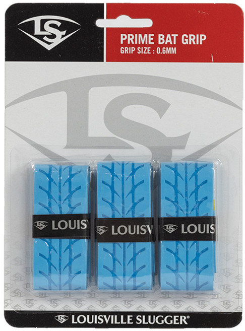LOUISVILLE Slugger LS PRIME BAT GRIP 握把布3件組 LZ1101TCB, 水藍色, 1組