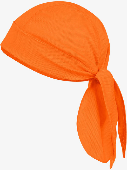 하키클럽 아이스하키 통기성 두건 스컬캡, 오렌지, 1개