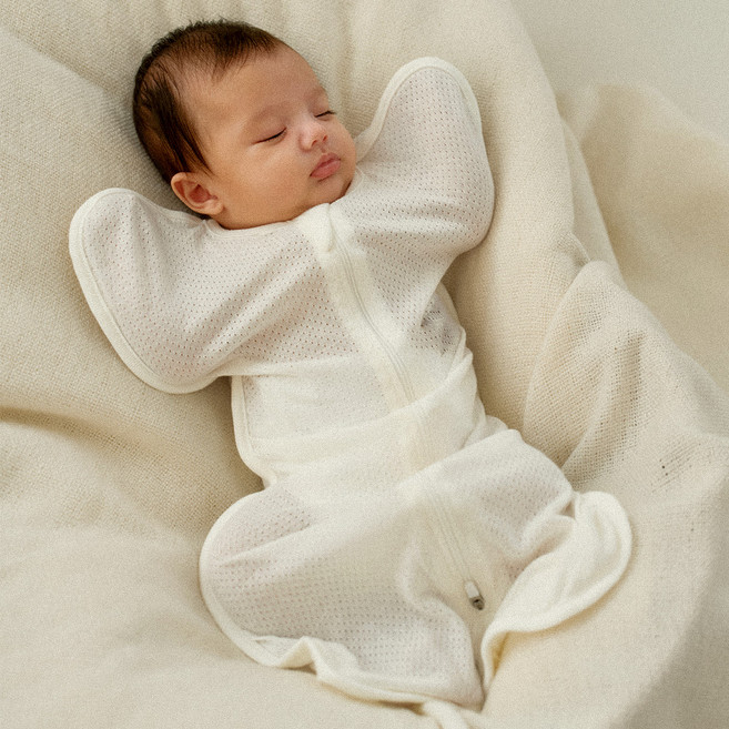 말랑하니 신생아용 스와들 오가닉 메쉬 속싸개 M