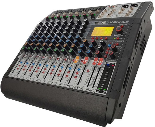 카날스 전문가용 파워드 믹서 앰프, BKT-1400