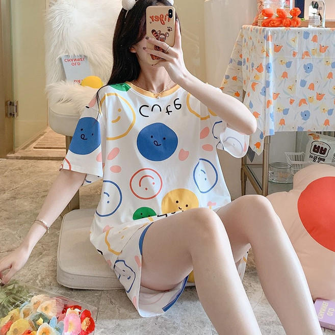 Viola 女性睡衣 短袖 上下套裝 Vio0005
