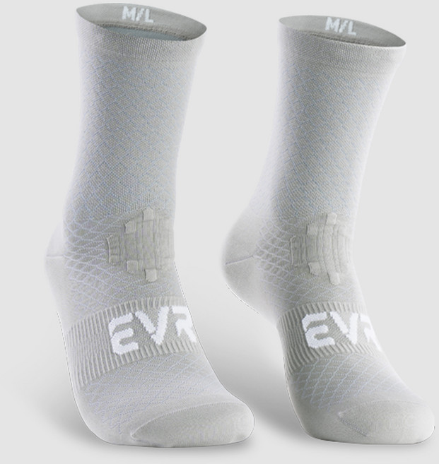 EVR 리플렉터 싸이클링 양말 0902, 그레이, 1개
