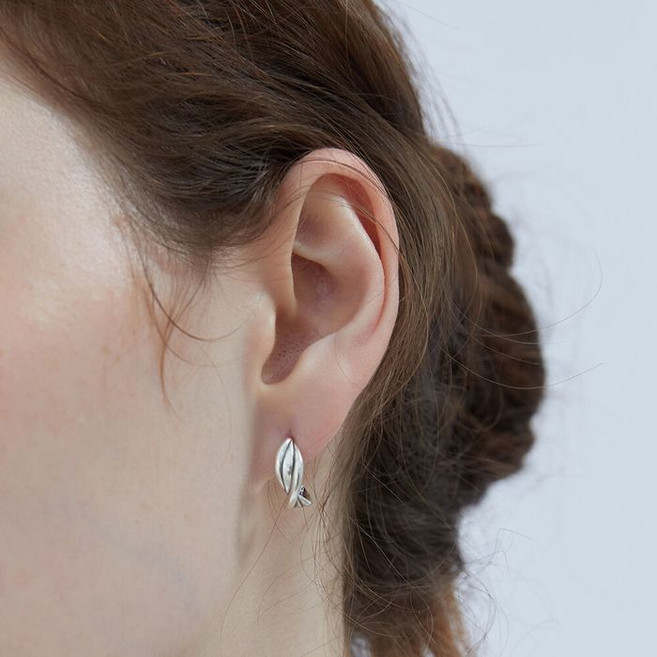 로아주 여성용 silver925 awesome line earring