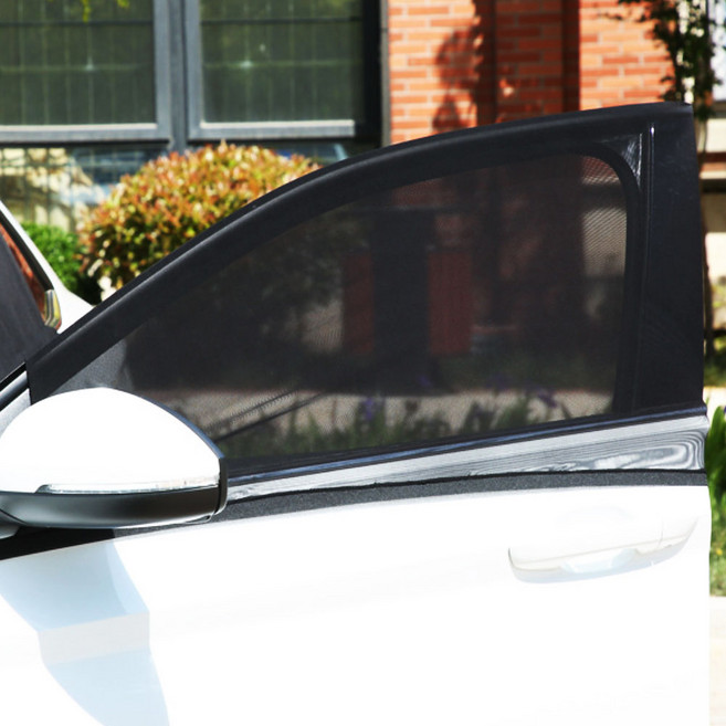 지앤와이 차량 모기장 방충망 창문 햇빛가리개 2p