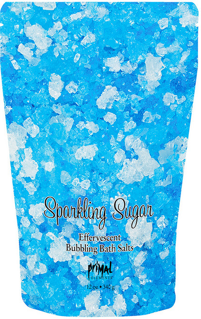 프라이멀엘리먼츠 버블링 배쓰솔트 스파클링슈가, 340g, 1개