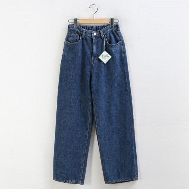 피핀 여성용 스트레이트 데님 팬츠 710294