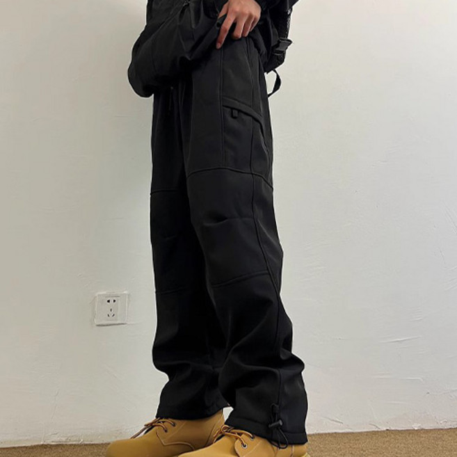 男款時尚潮流寬鬆版型休閒街頭風工裝褲