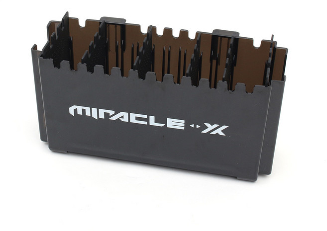 싸파 미라클 태클박스용 수납 홀더, 투명블랙, 1세트