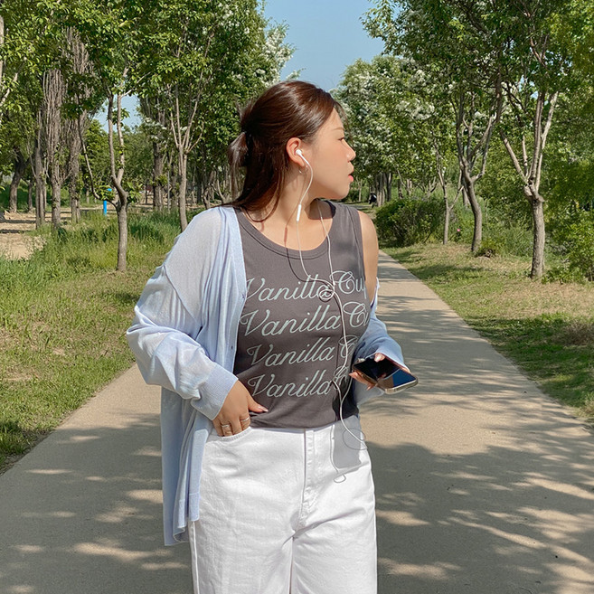 이블렛 여성용 더셀디 베이직 니트 가디건