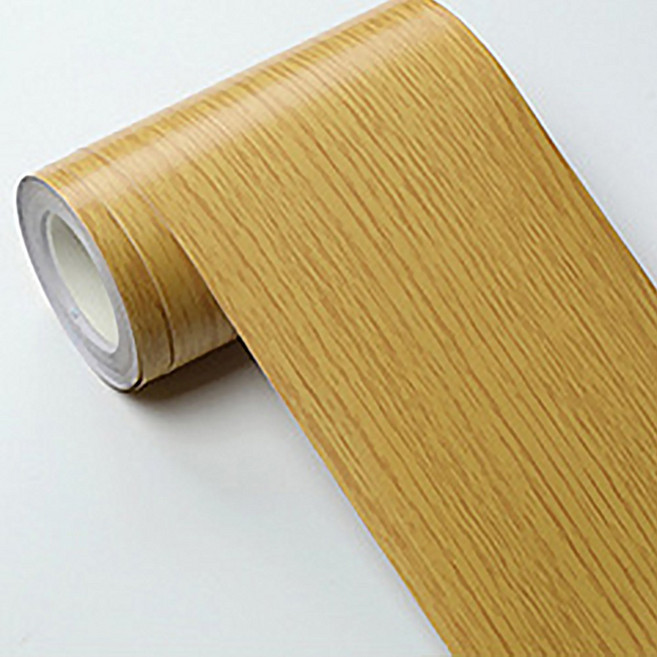 시트메이트 부착하기 쉬운 무늬목 패널 몰딩 시트지, 허니오크엣지 SM009