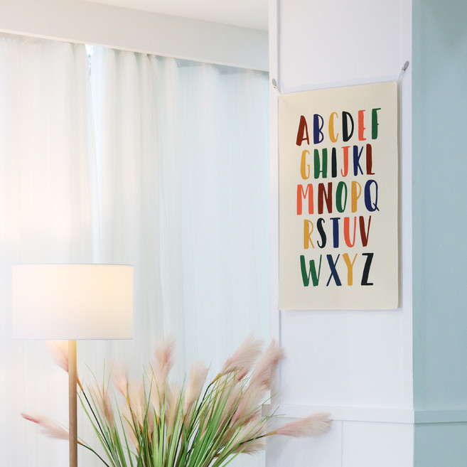 모노니크 패브릭 포스터, 05. 알파벳