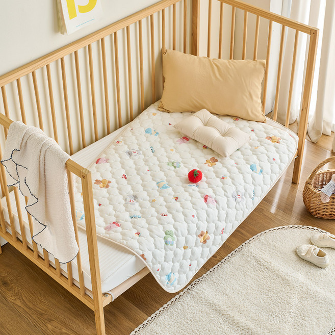 쁘리엘르 토토프렌즈 순면 유아 방수패드, 아이보리, 1개