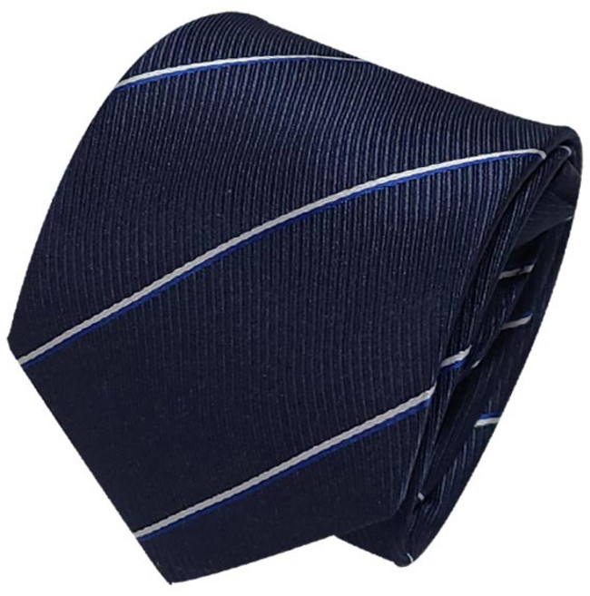 엠스코프 투톤 스트라이프 자동 지퍼 넥타이 MN341