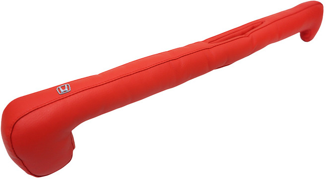 엠노블 차량용 사이드 3D 틈새쿠션, 레드, 혼다(로고), 1개