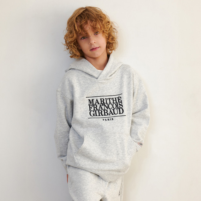 MaritheFrancoisGirbaud 兒童 ENFANT CLASSIC LOGO 連帽T恤