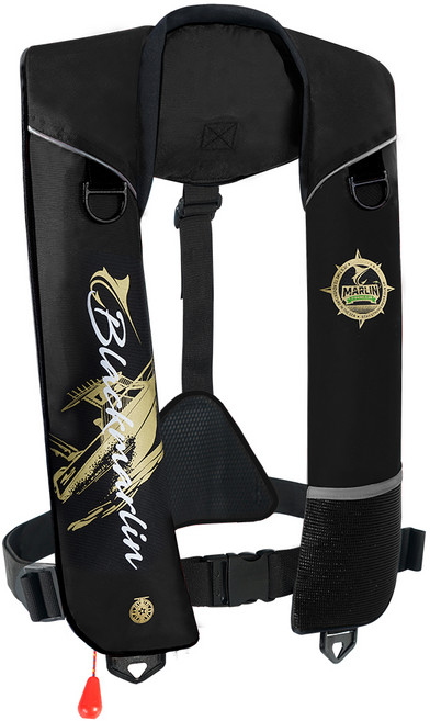 블랙마린 자동팽창식 구명조끼